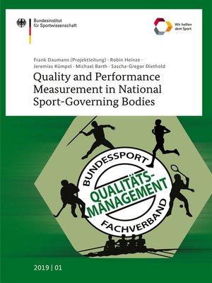 cover image of Quality and Performance Measurement in National Sport-Governing Bodies